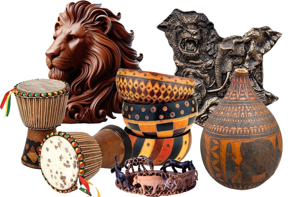 Authentic African Crafts. Handmade with Heart.